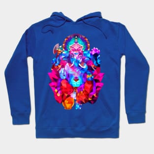 Low Poly Ganesh Hoodie